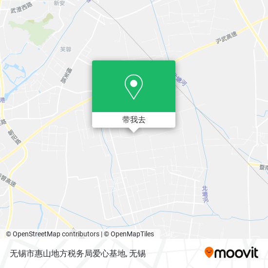 无锡市惠山地方税务局爱心基地地图