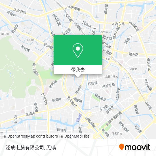 泛成电脑有限公司地图