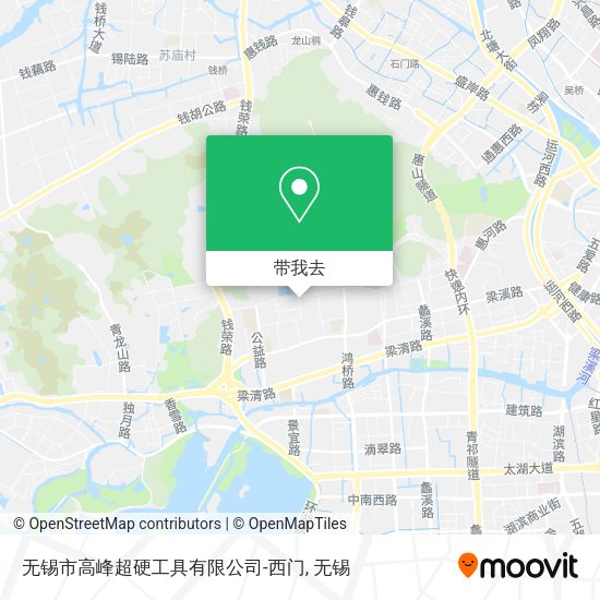 无锡市高峰超硬工具有限公司-西门地图