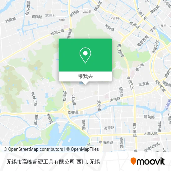 无锡市高峰超硬工具有限公司-西门地图