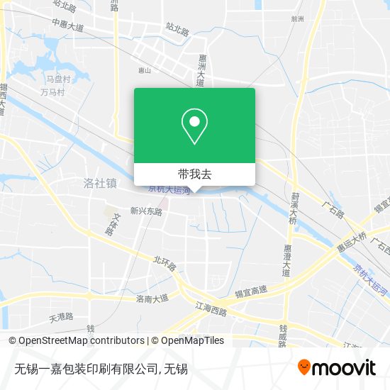 无锡一嘉包装印刷有限公司地图