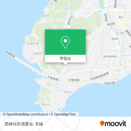 西林社区居委会地图