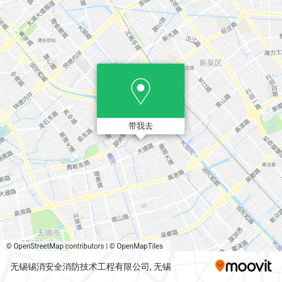 无锡锡消安全消防技术工程有限公司地图