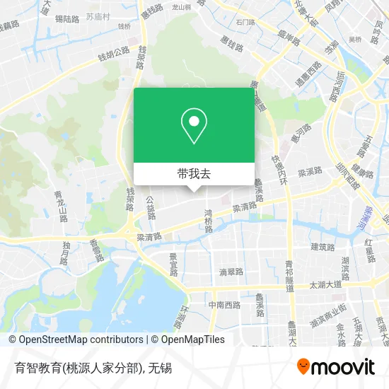 育智教育(桃源人家分部)地图