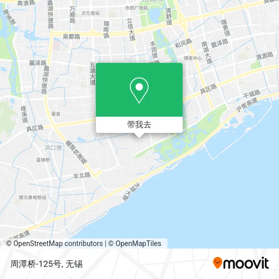 周潭桥-125号地图