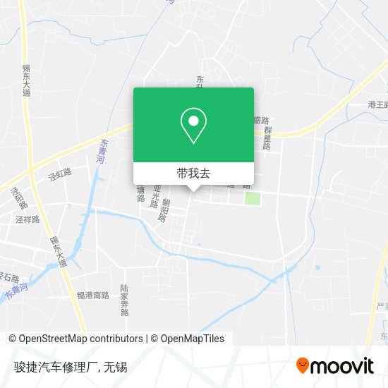 骏捷汽车修理厂地图