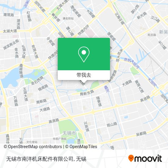 无锡市南洋机床配件有限公司地图