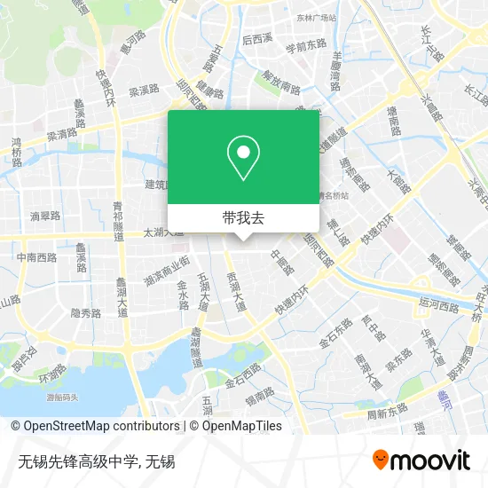 无锡先锋高级中学地图