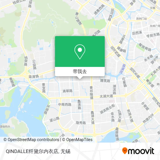 QINDALLE纤黛尔内衣店地图