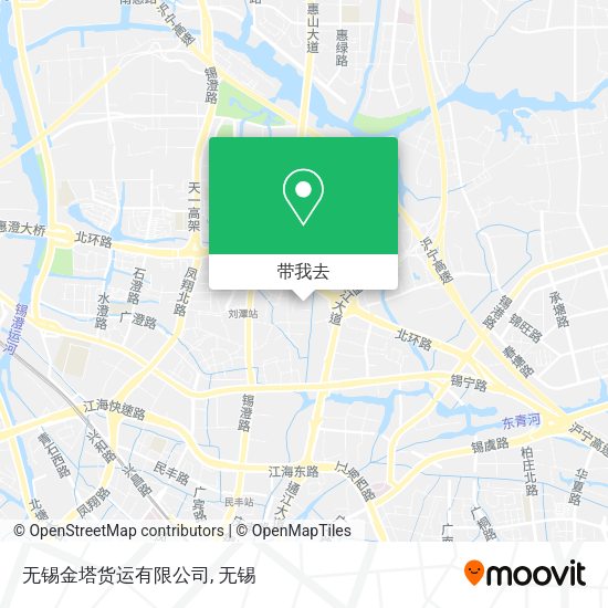 无锡金塔货运有限公司地图