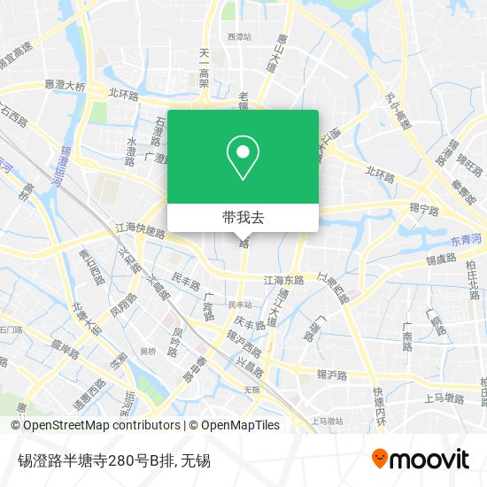 锡澄路半塘寺280号B排地图