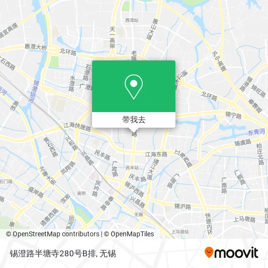 锡澄路半塘寺280号B排地图