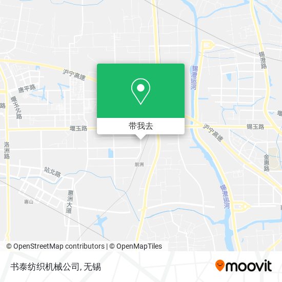 书泰纺织机械公司地图