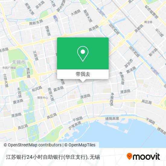 江苏银行24小时自助银行(华庄支行)地图