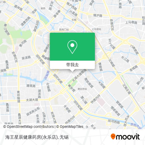 海王星辰健康药房(永乐店)地图