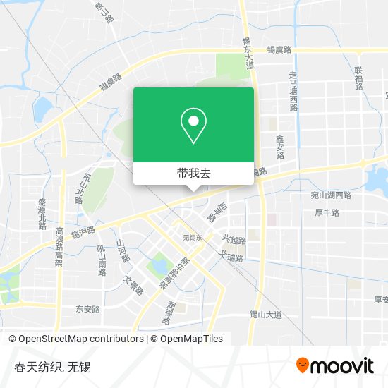 春天纺织地图