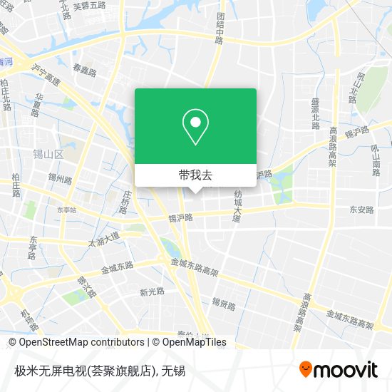 极米无屏电视(荟聚旗舰店)地图