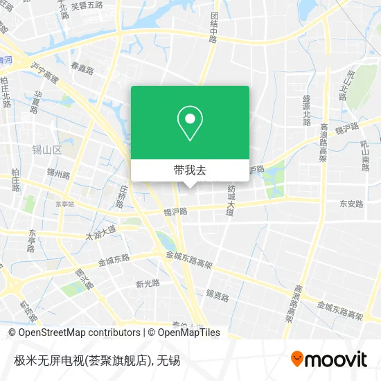 极米无屏电视(荟聚旗舰店)地图