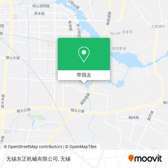无锡东正机械有限公司地图