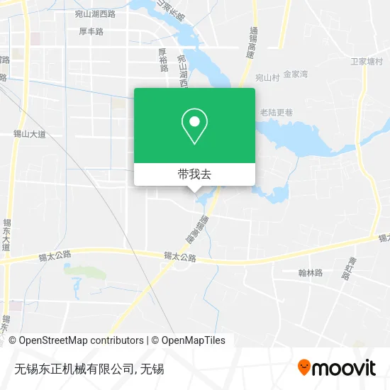 无锡东正机械有限公司地图