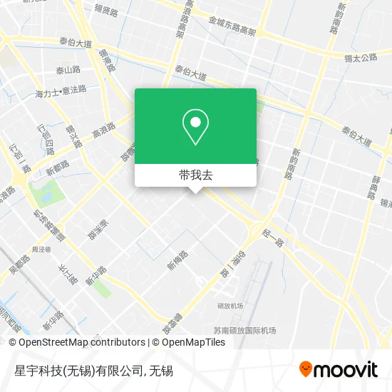 星宇科技(无锡)有限公司地图