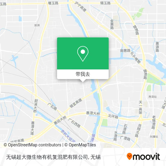 无锡超大微生物有机复混肥有限公司地图