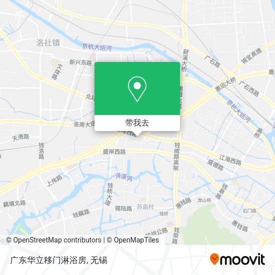 广东华立移门淋浴房地图