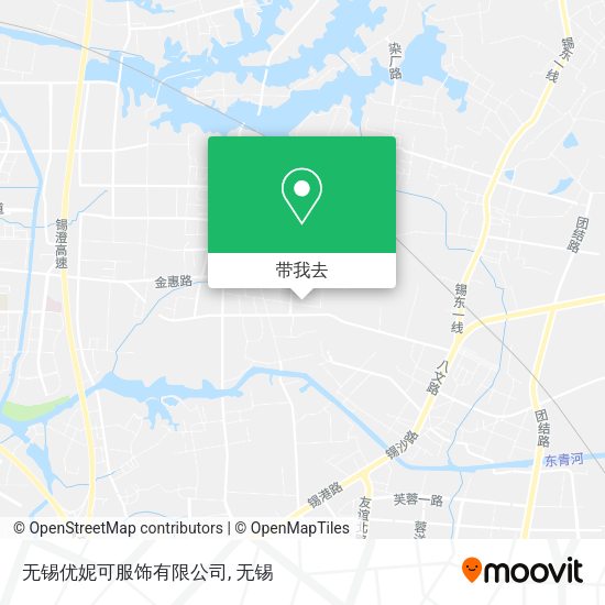 无锡优妮可服饰有限公司地图
