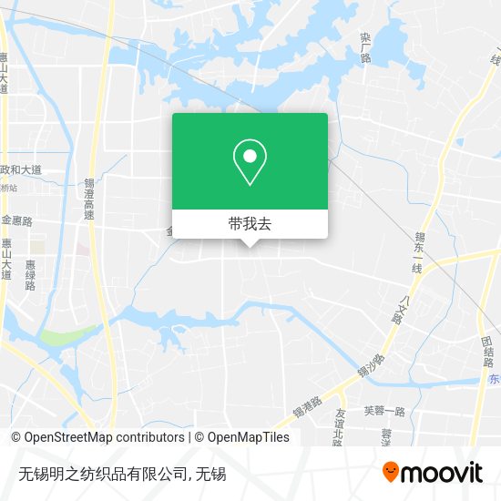 无锡明之纺织品有限公司地图