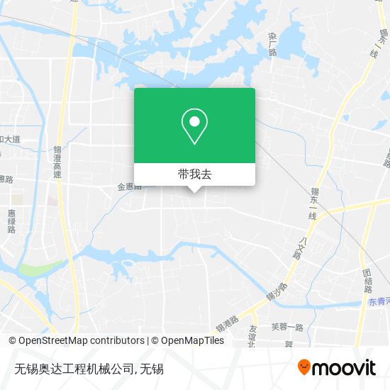 无锡奥达工程机械公司地图