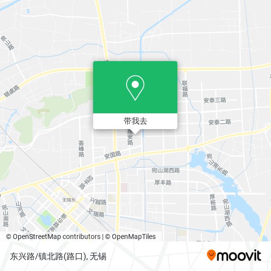 东兴路/镇北路(路口)地图
