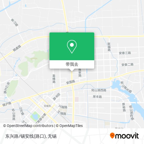 东兴路/锡安线(路口)地图