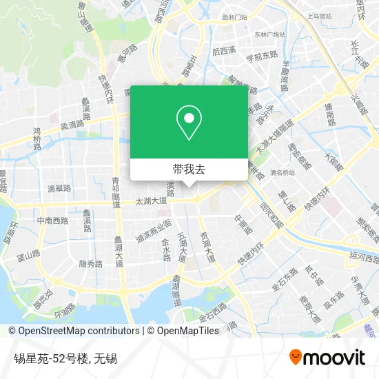 锡星苑-52号楼地图