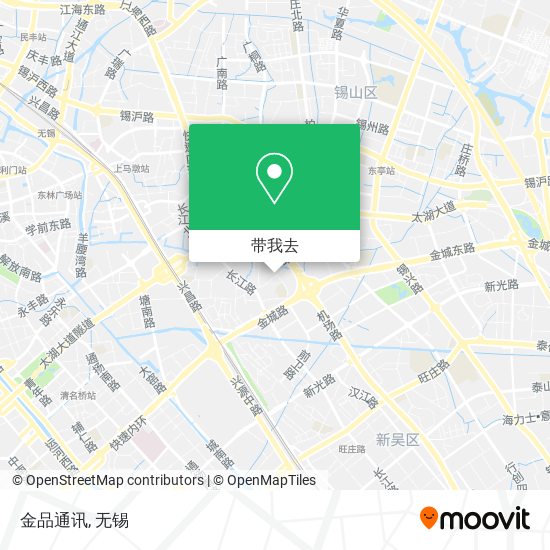 金品通讯地图