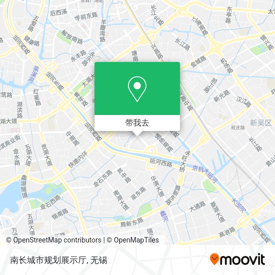南长城市规划展示厅地图