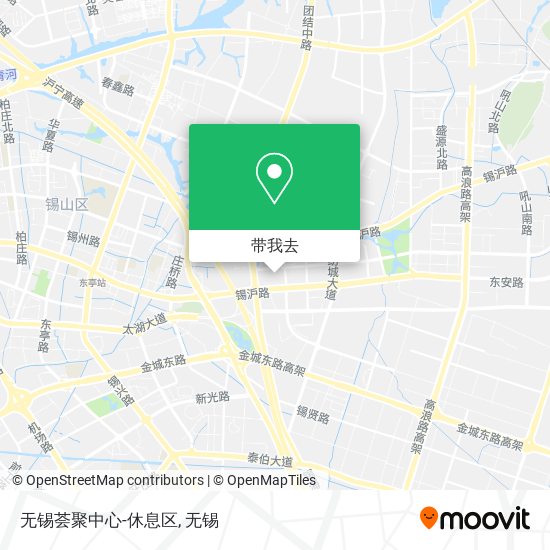 无锡荟聚中心-休息区地图