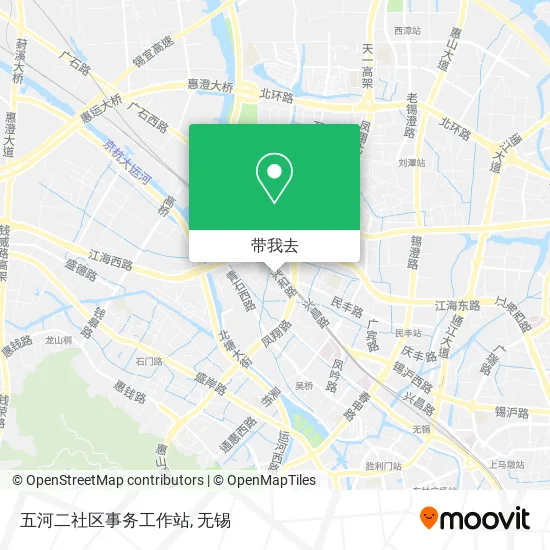 五河二社区事务工作站地图