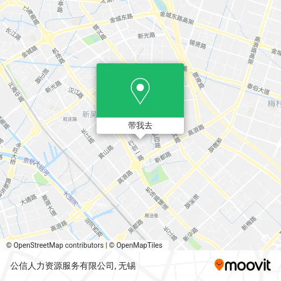 公信人力资源服务有限公司地图