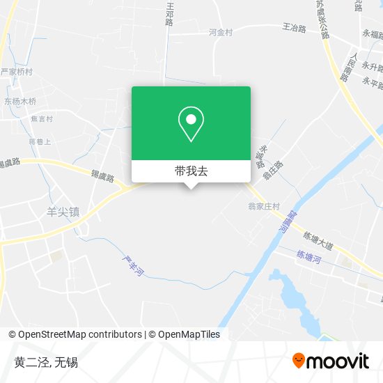 黄二泾地图