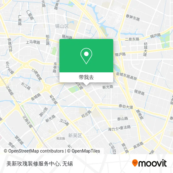 美新玫瑰装修服务中心地图
