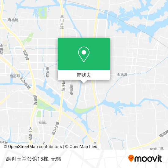 融创玉兰公馆15栋地图