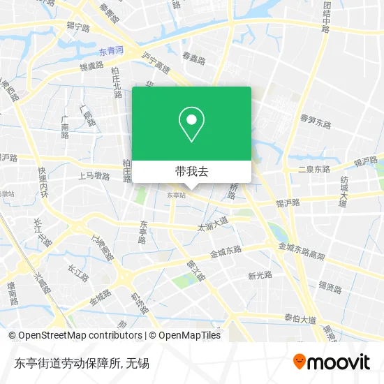 东亭街道劳动保障所地图