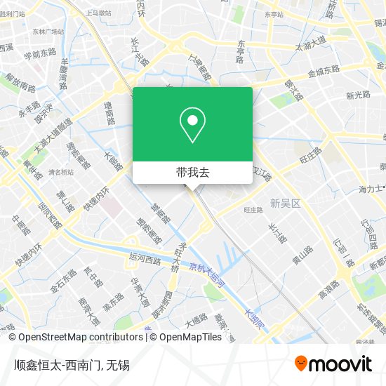 顺鑫恒太-西南门地图