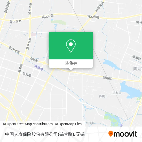 中国人寿保险股份有限公司(锡甘路)地图
