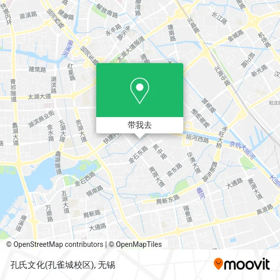 孔氏文化(孔雀城校区)地图