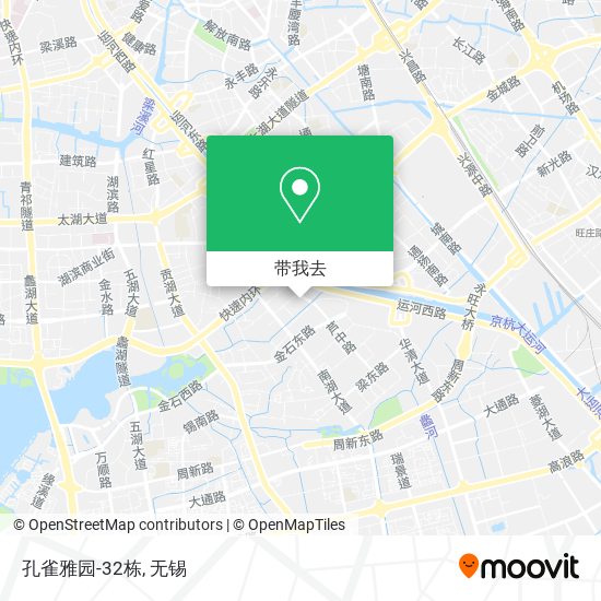 孔雀雅园-32栋地图