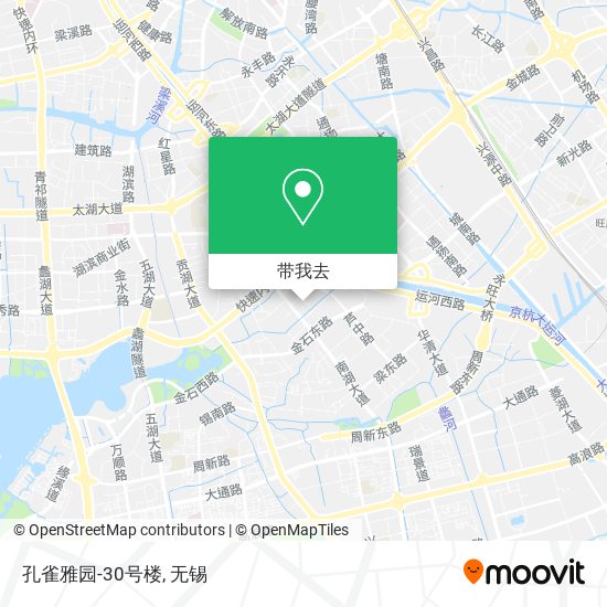 孔雀雅园-30号楼地图