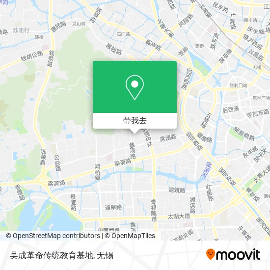 吴成革命传统教育基地地图