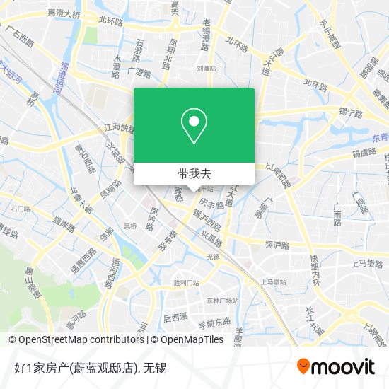 好1家房产(蔚蓝观邸店)地图
