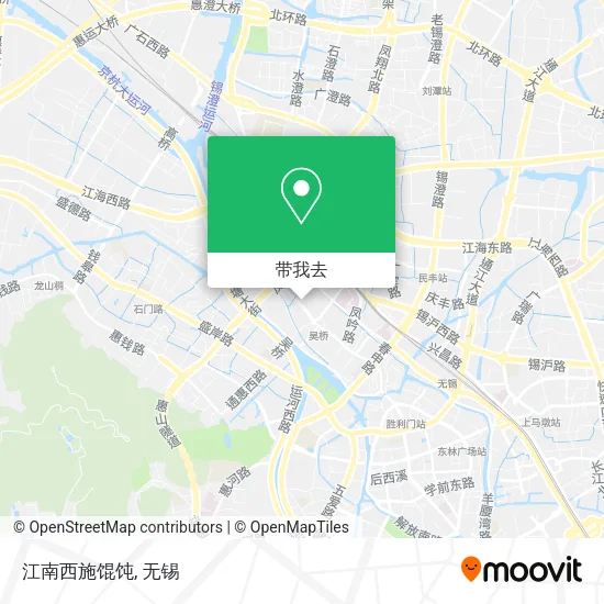 江南西施馄饨地图